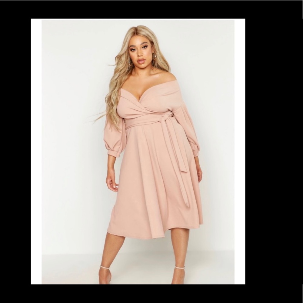 Off the shoulder dress